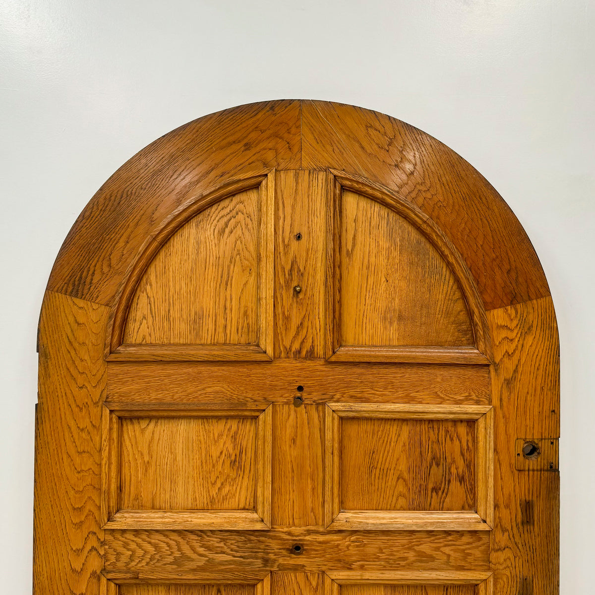 Antique Arched Oak Door - 205.5cm x 106.5cm | The Architectural Forum