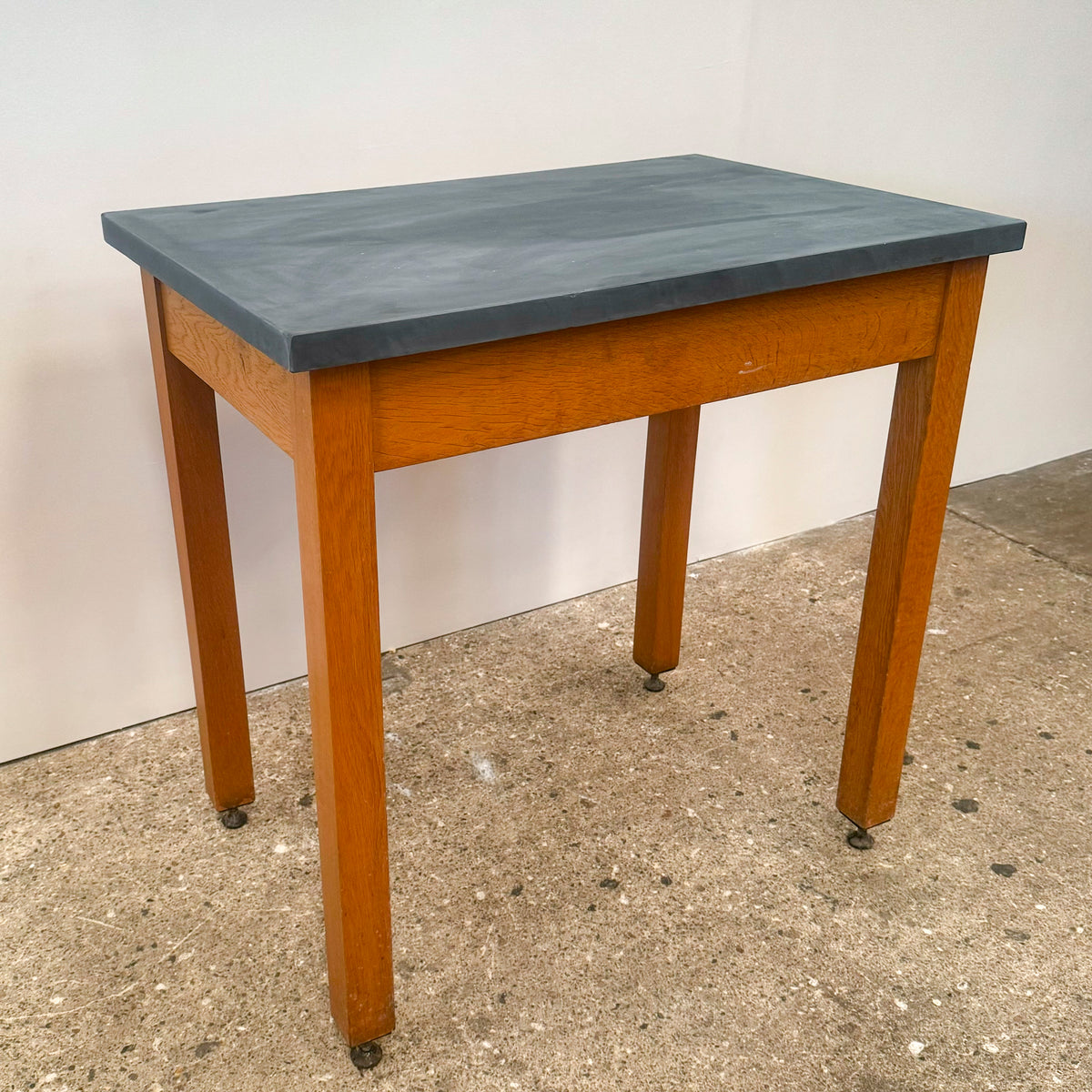 Oak Prep Table with Slate Top | 5 Available | The Architectural Forum