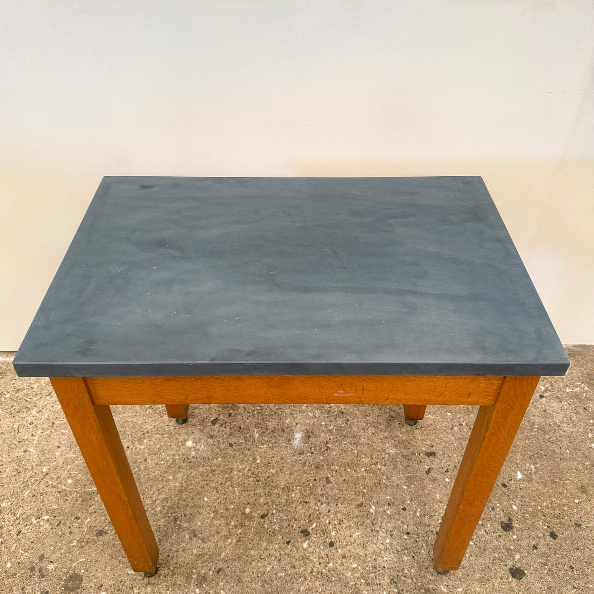 Oak Prep Table with Slate Top | 5 Available | The Architectural Forum