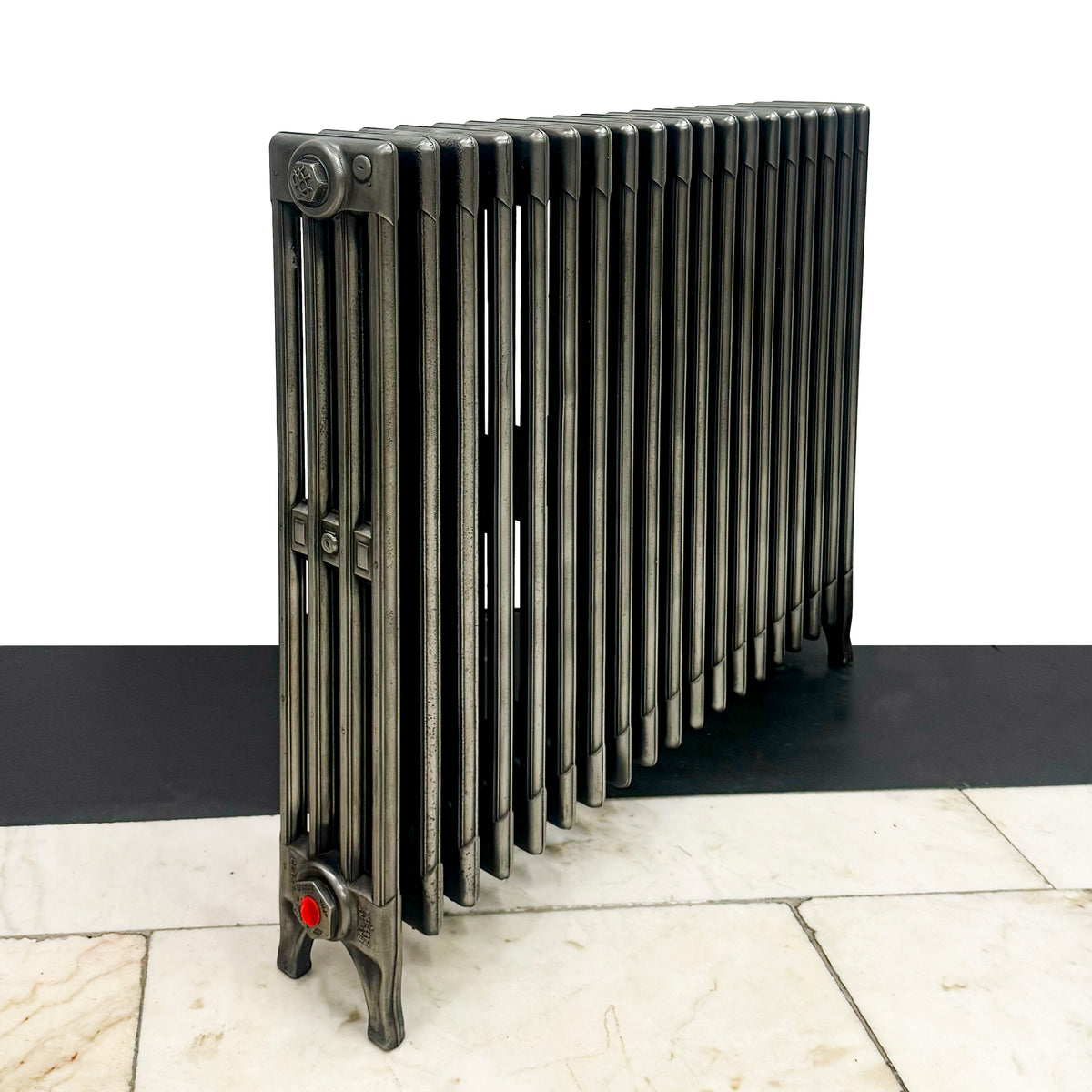 Antique Cast Iron Polished Radiator | The Architectural Forum