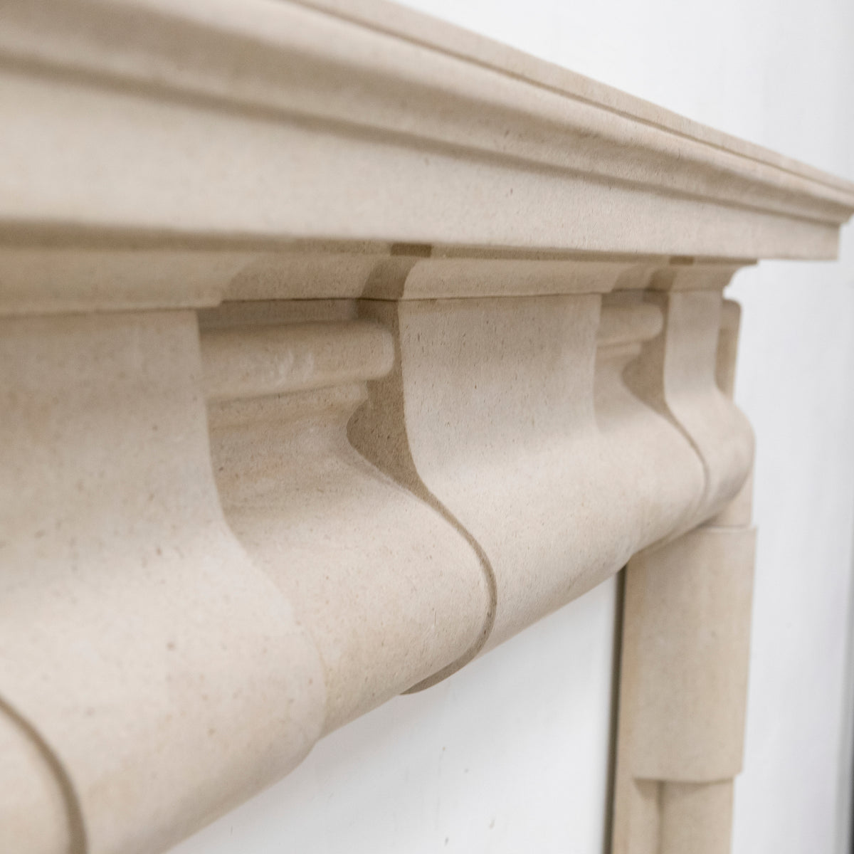 Portland Stone Fireplace Surround