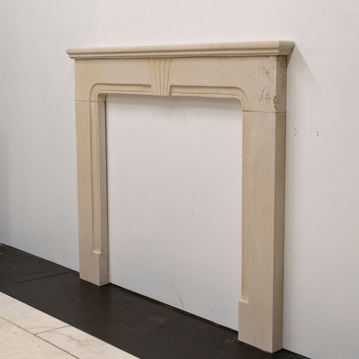 Reclaimed Portland Stone Fireplace Surround | The Architectural Forum