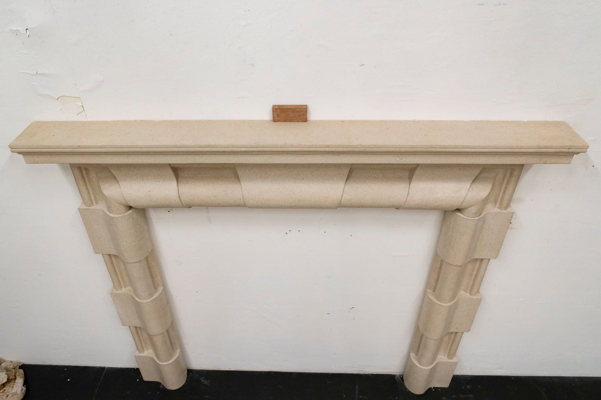 Reclaimed Portland Stone Fireplace Surround | The Architectural Forum