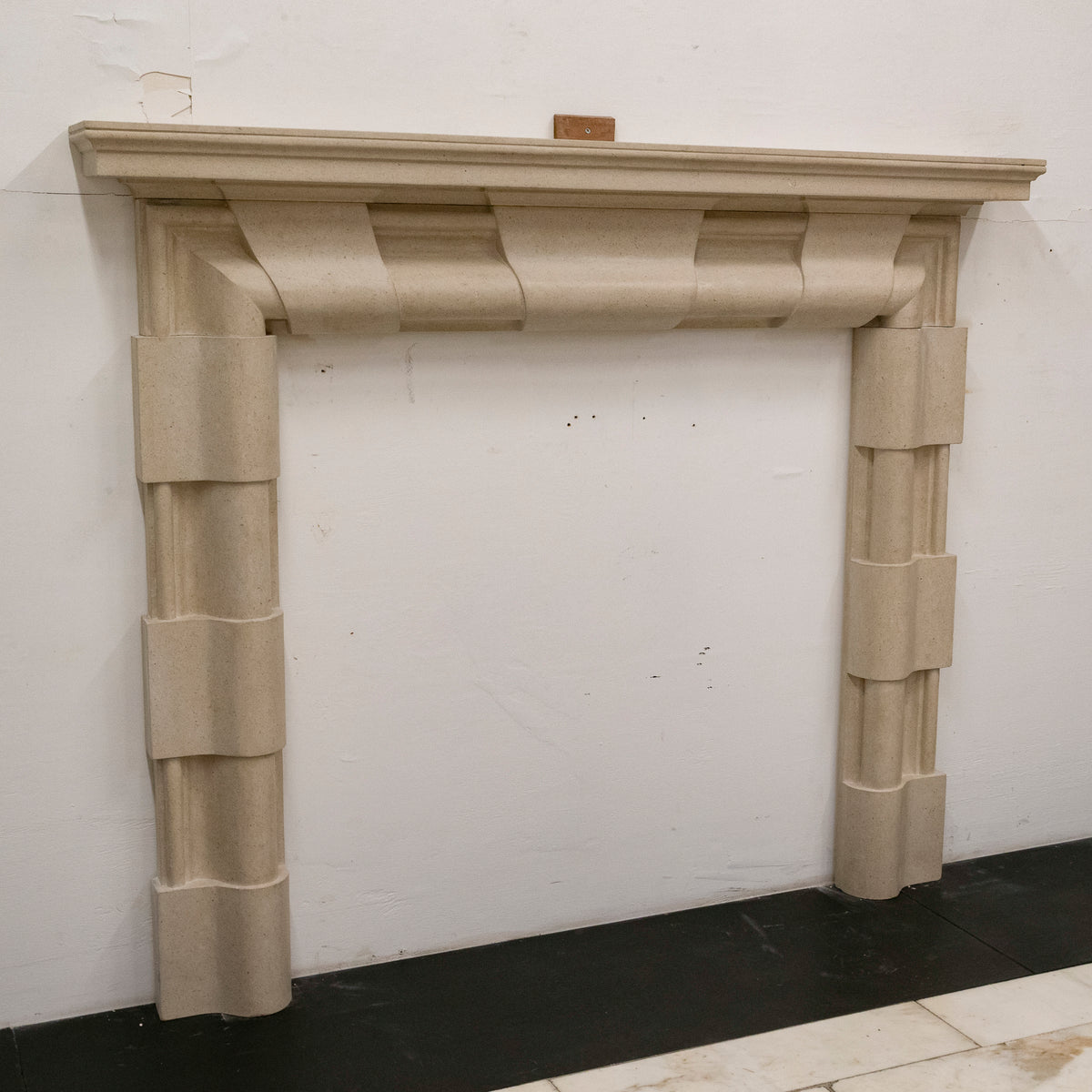 Reclaimed Portland Stone Fireplace Surround | The Architectural Forum