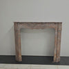 Antique French Style Louis Pompadour Breche Marble Fireplace | The Architectural Forum