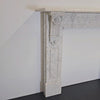 Antique Carrara Marble Fireplace Surround with Corbels | The Architectural Forum