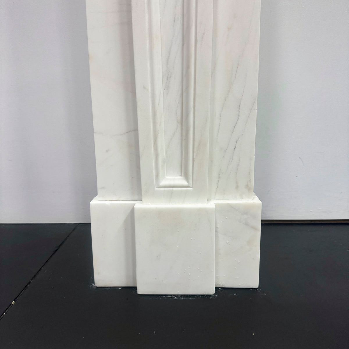 Reclaimed Regency Statuary Marble Fireplace | The Architectural Forum