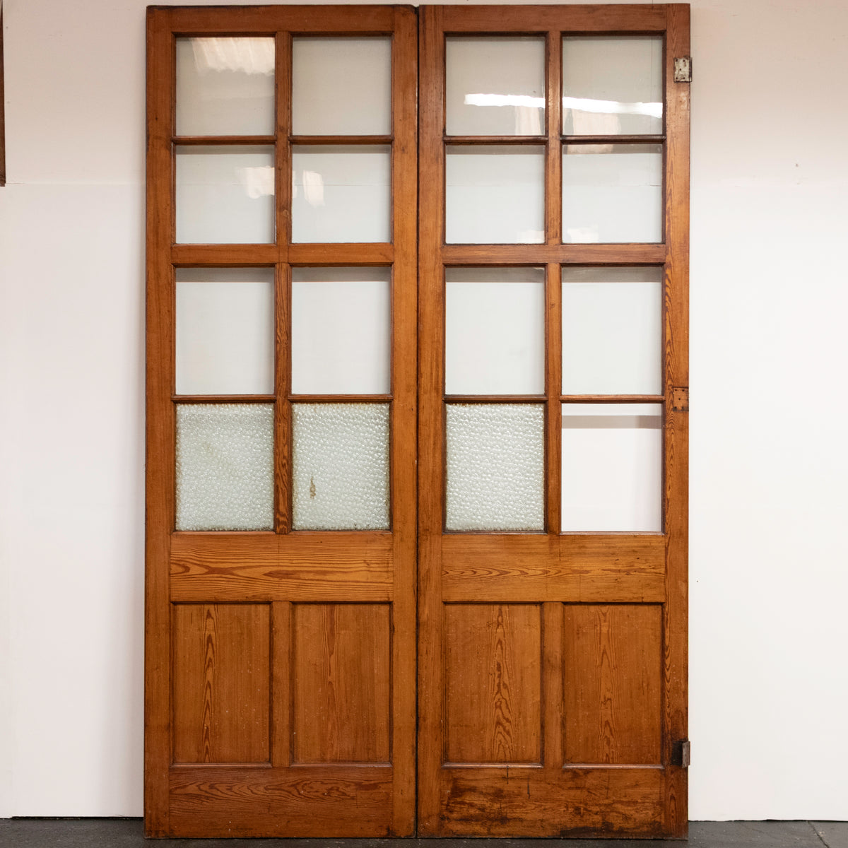 Large Antique Victorian Modular Glazed Room Divider | Partition Doors | The Architectural Forum