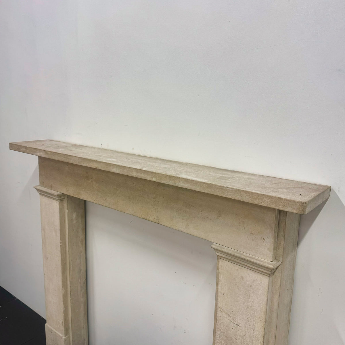 Antique Sandstone Crossover Fireplace Surround | The Architectural Forum