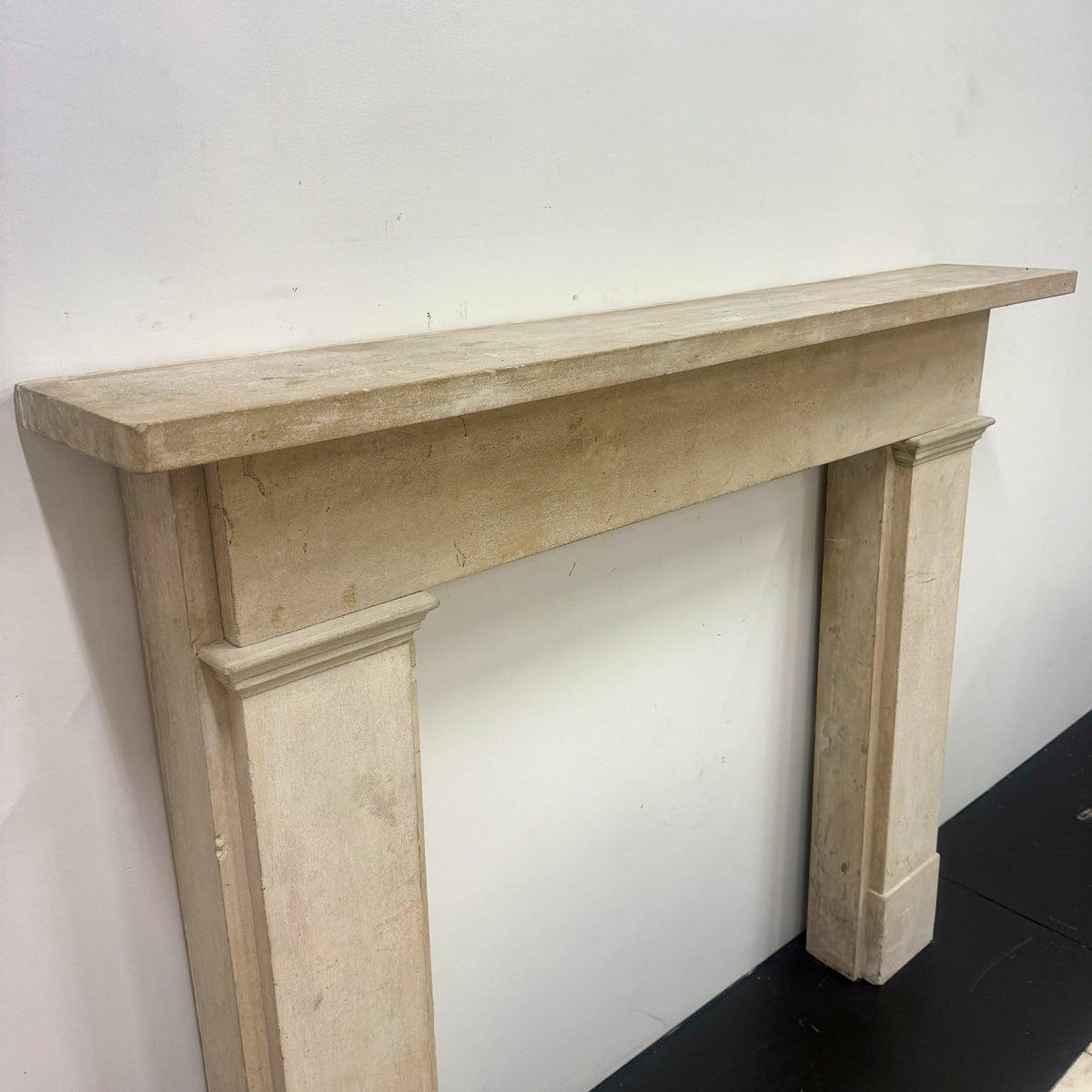 Antique Sandstone Crossover Fireplace Surround | The Architectural Forum