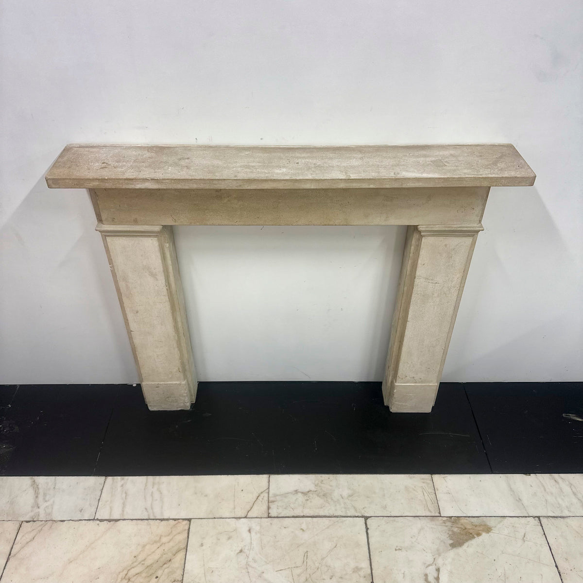 Antique Sandstone Crossover Fireplace Surround | The Architectural Forum