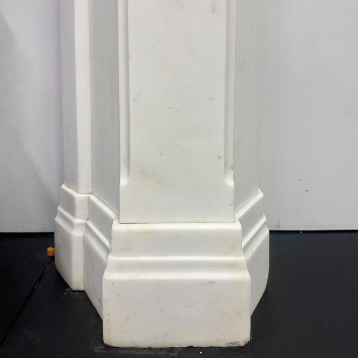 Antique Gothic Revival Statuary Marble Fireplace | The Architectural Forum