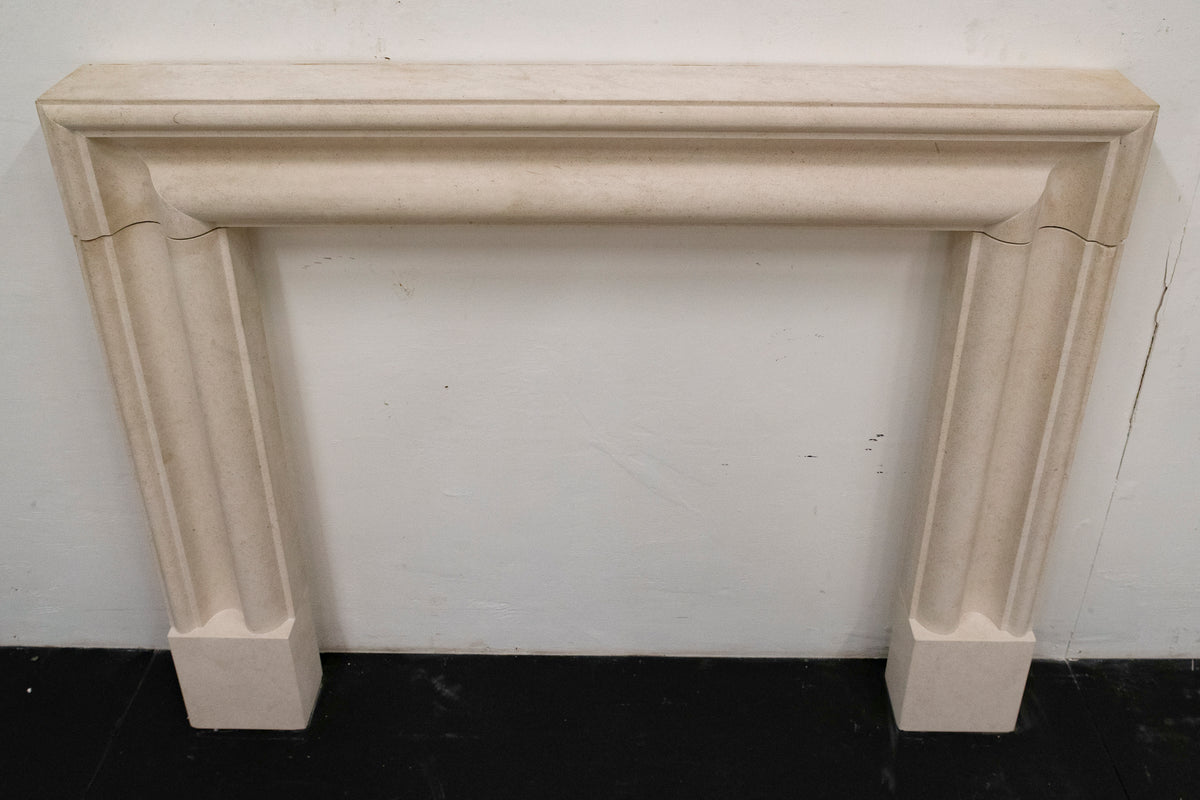 Limestone Bolection Fireplace Surround | Pair Available