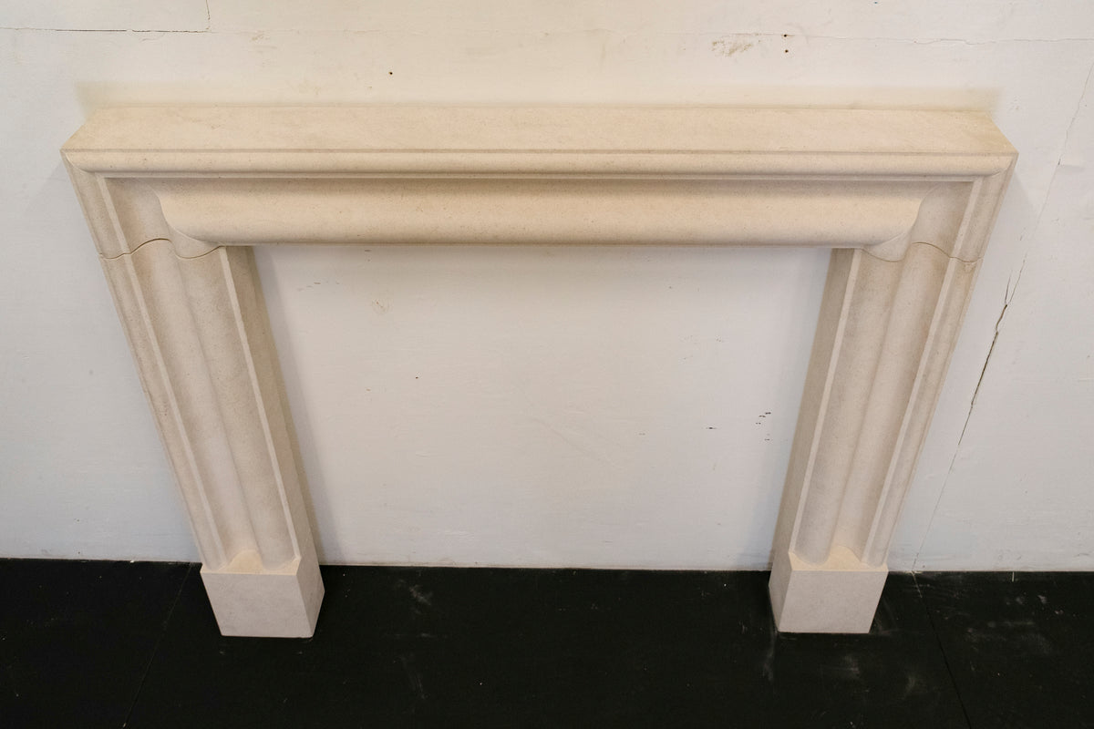 Limestone Bolection Fireplace Surround | Pair Available