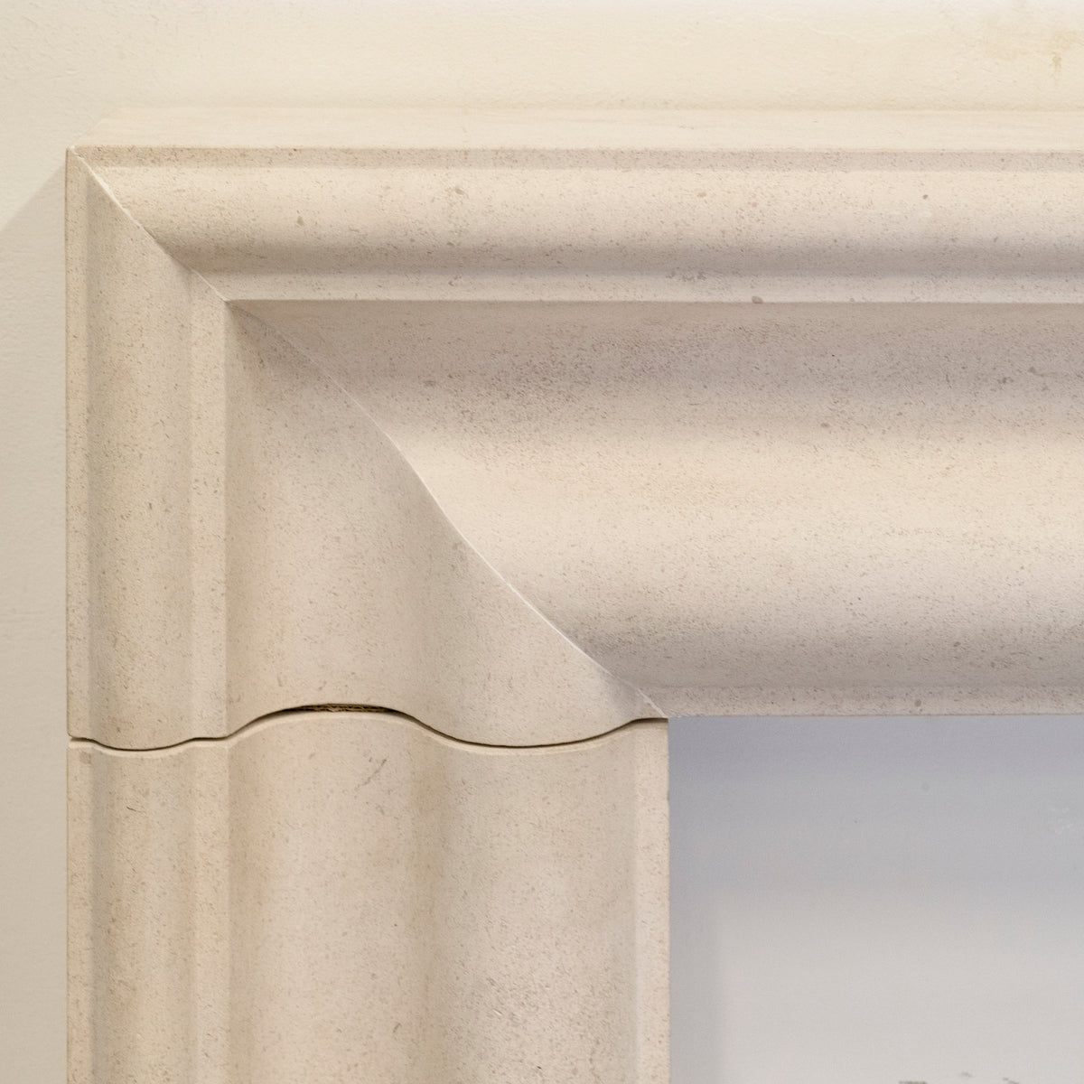 Limestone Bolection Fireplace Surround | Pair Available