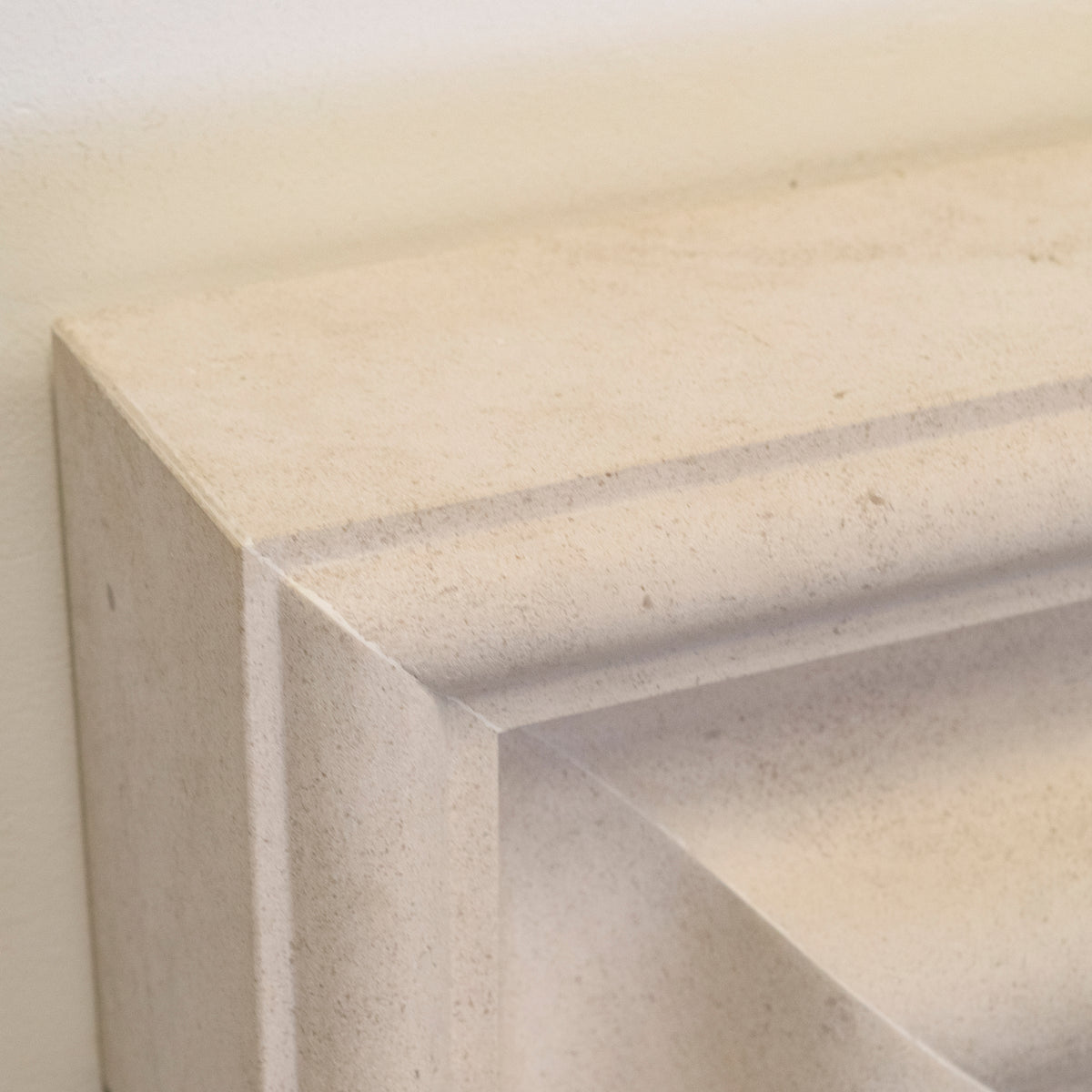 Limestone Bolection Fireplace Surround | Pair Available