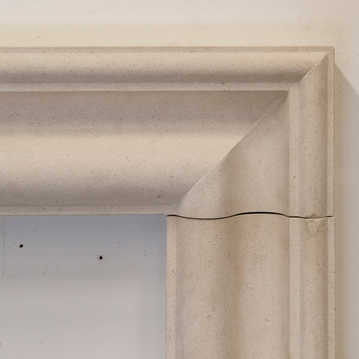 Limestone Bolection Fireplace Surround | Pair Available