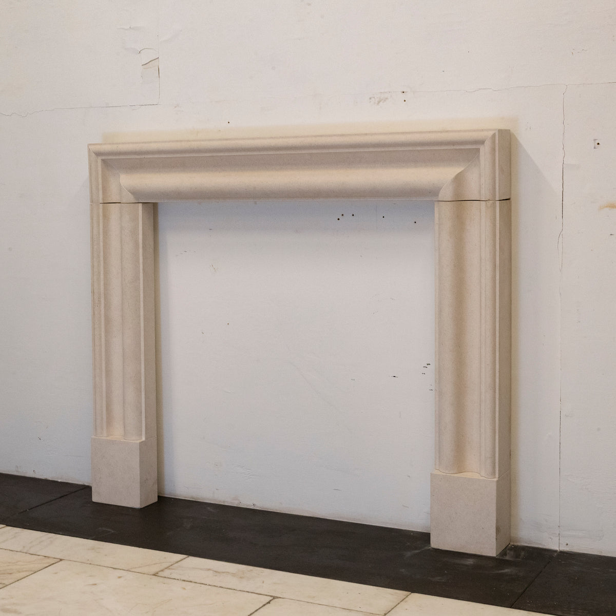 Limestone Bolection Fireplace Surround | Pair Available