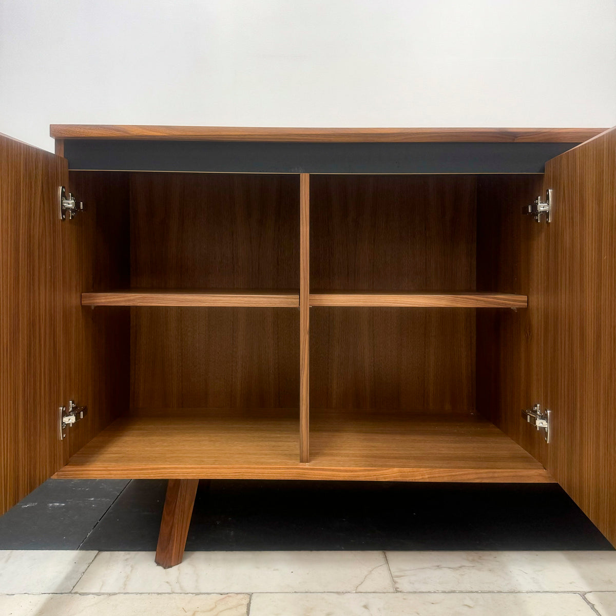 Modern Mid Century Teak Sideboard with Fridge | The Architectural Forum