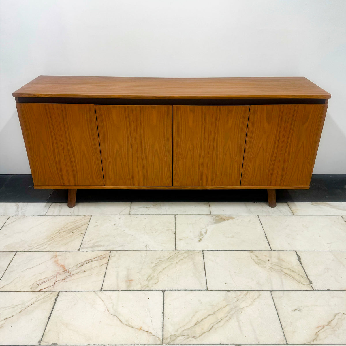 Modern Mid Century Teak Sideboard with Fridge | The Architectural Forum