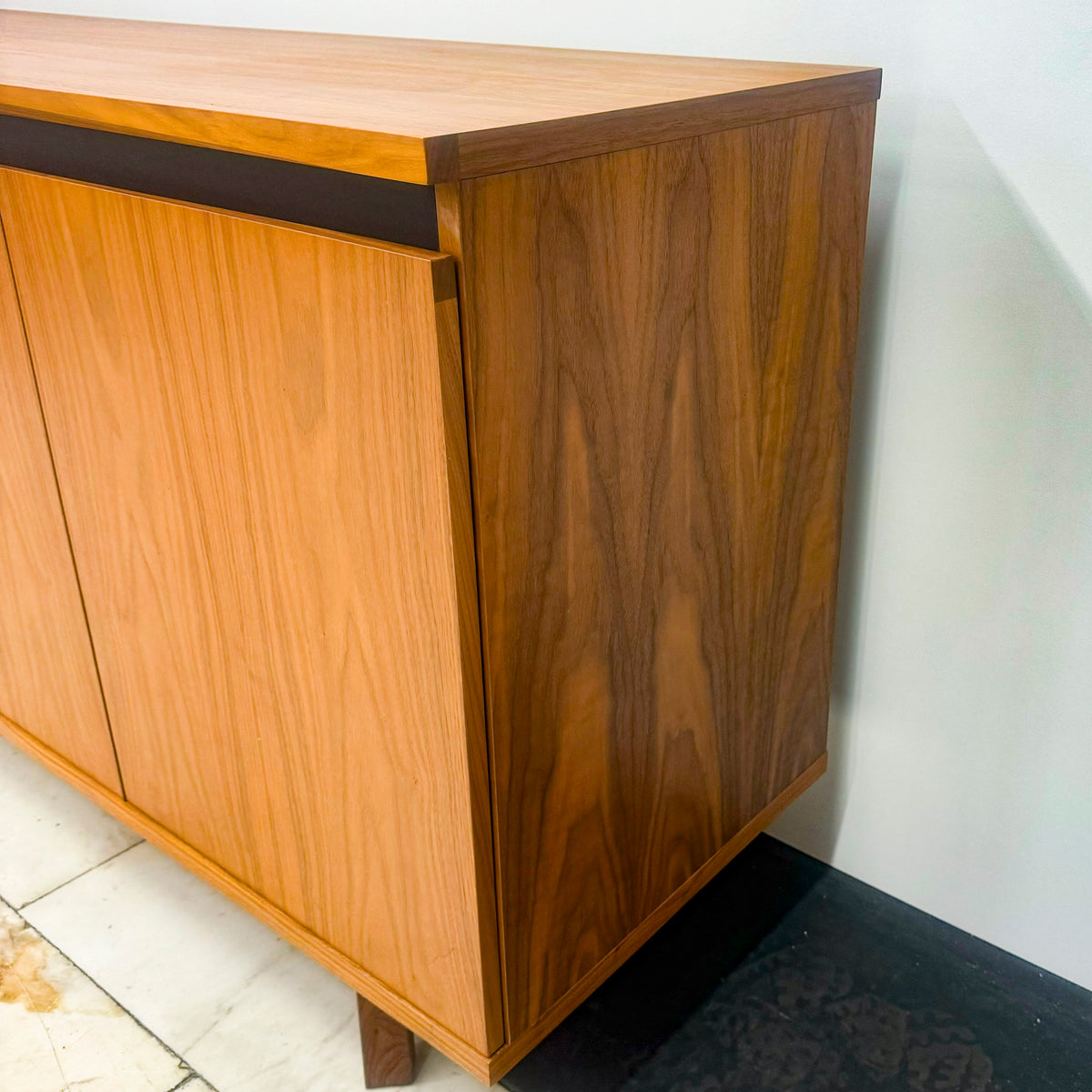 Modern Mid Century Teak Sideboard with Fridge | The Architectural Forum