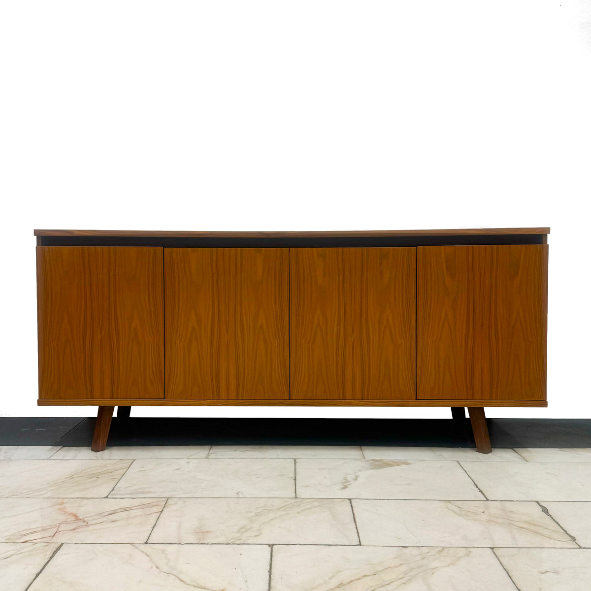 Modern Mid Century Teak Sideboard with Fridge | The Architectural Forum