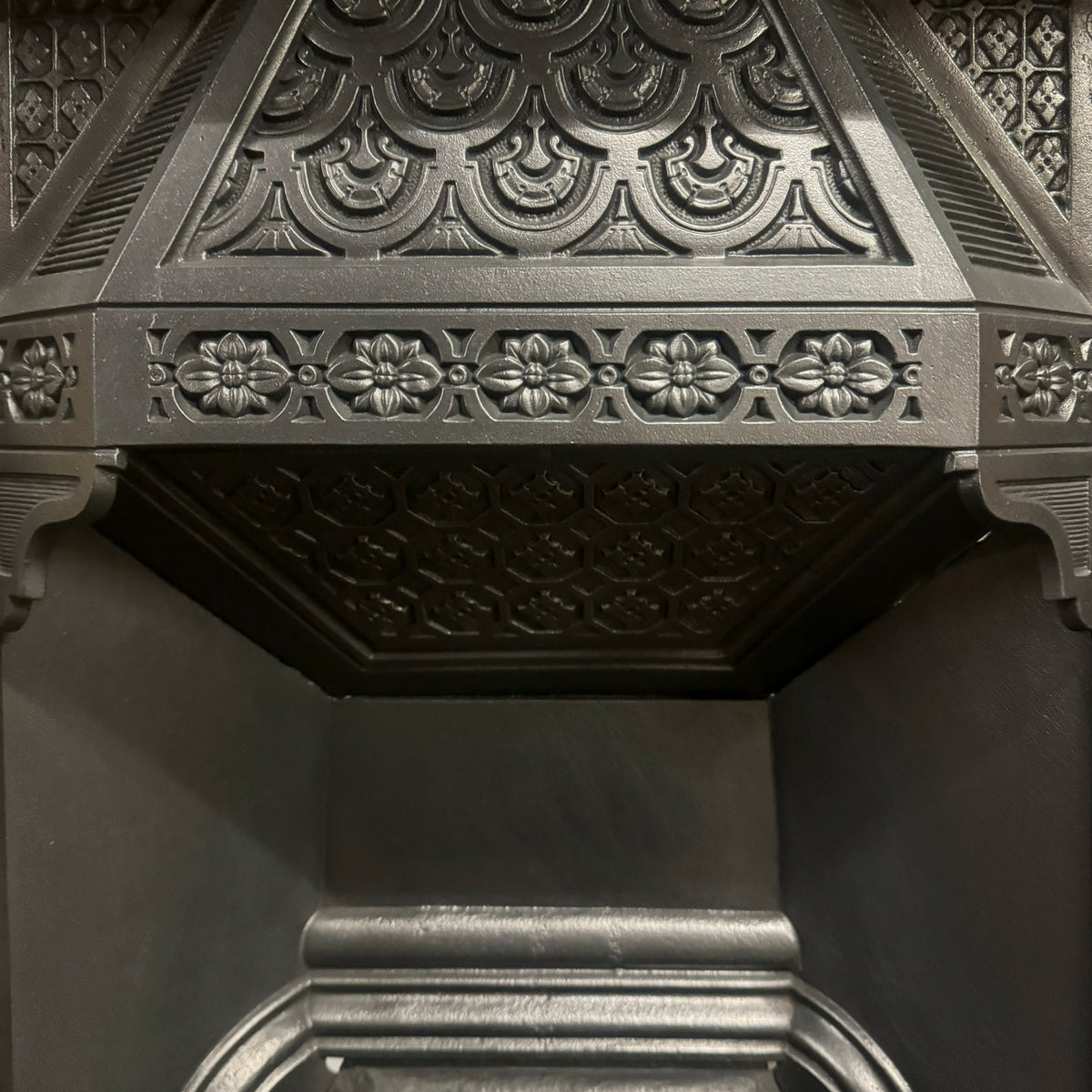 Antique Victorian Tiled Fireplace Insert | The Architectural Forum