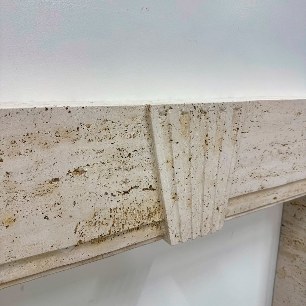 Travertine Marble Fireplace Surround | The Architectural Forum