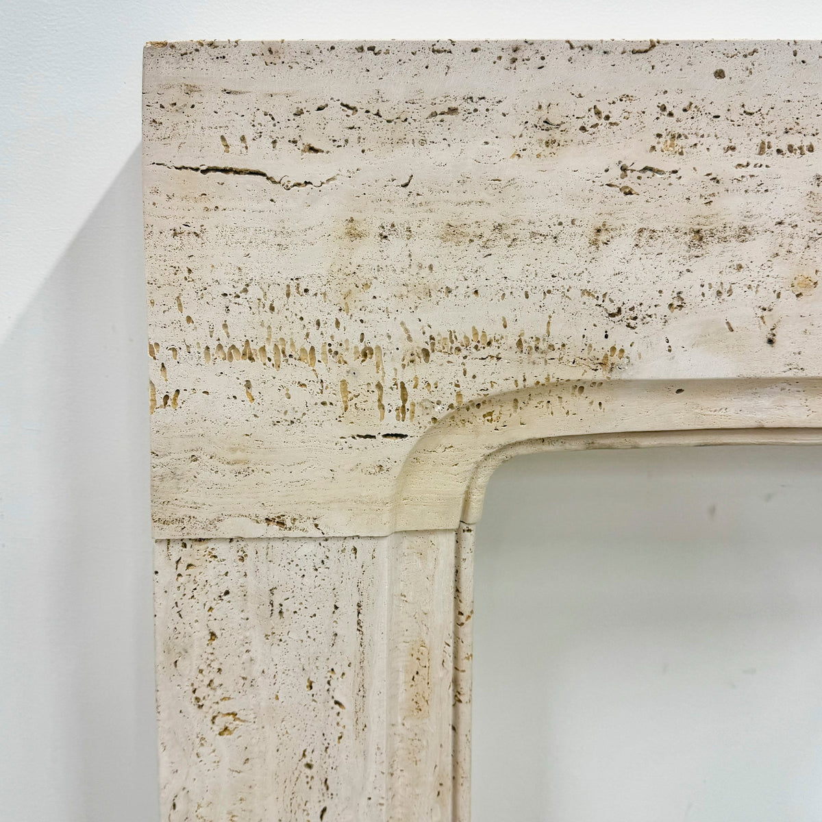 Travertine Marble Fireplace Surround | The Architectural Forum