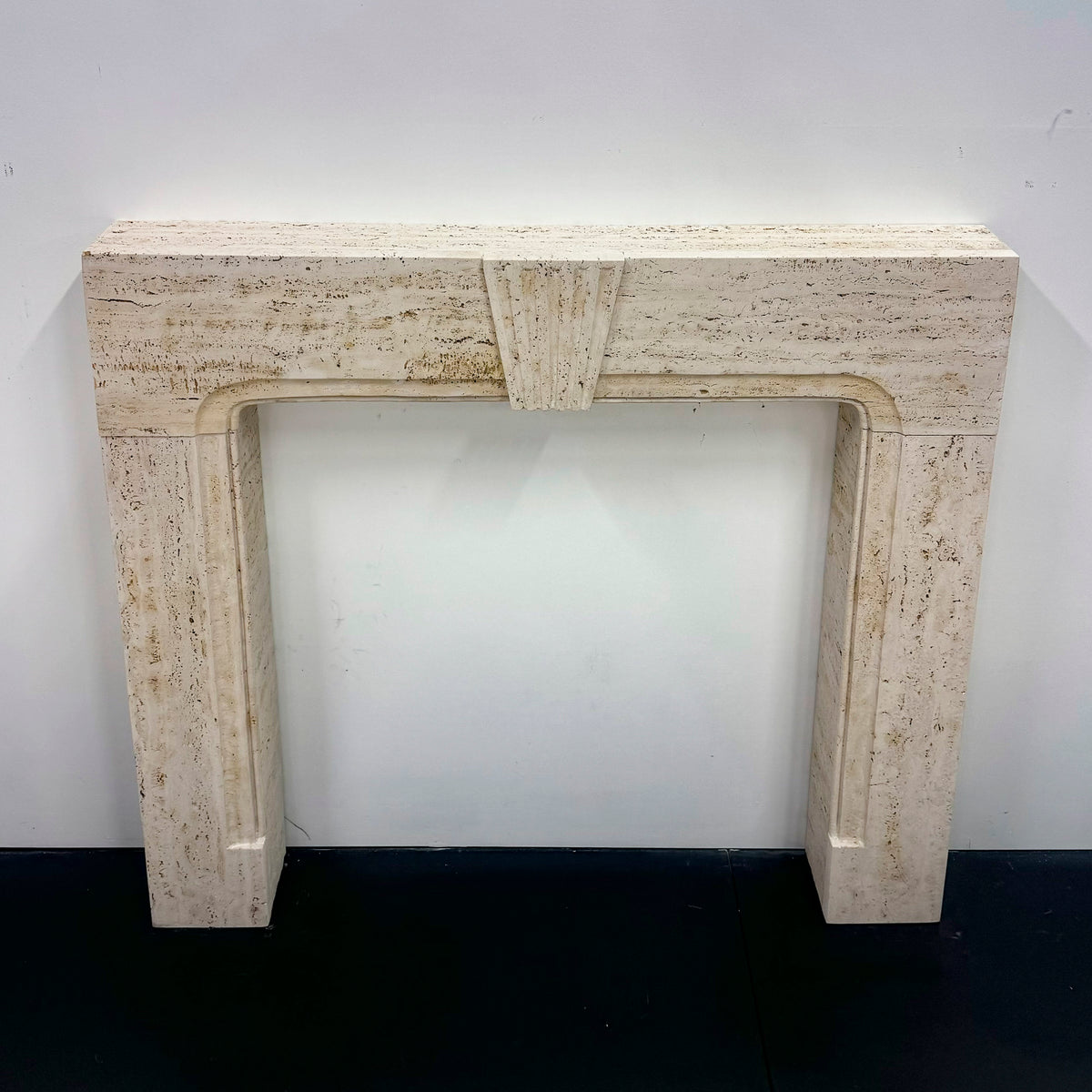 Travertine Marble Fireplace Surround | The Architectural Forum