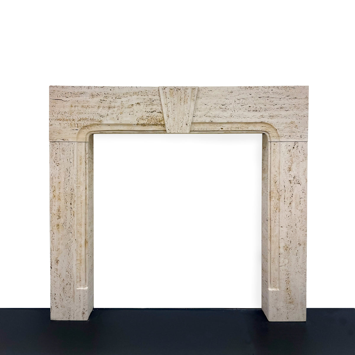 Travertine Marble Fireplace Surround | The Architectural Forum