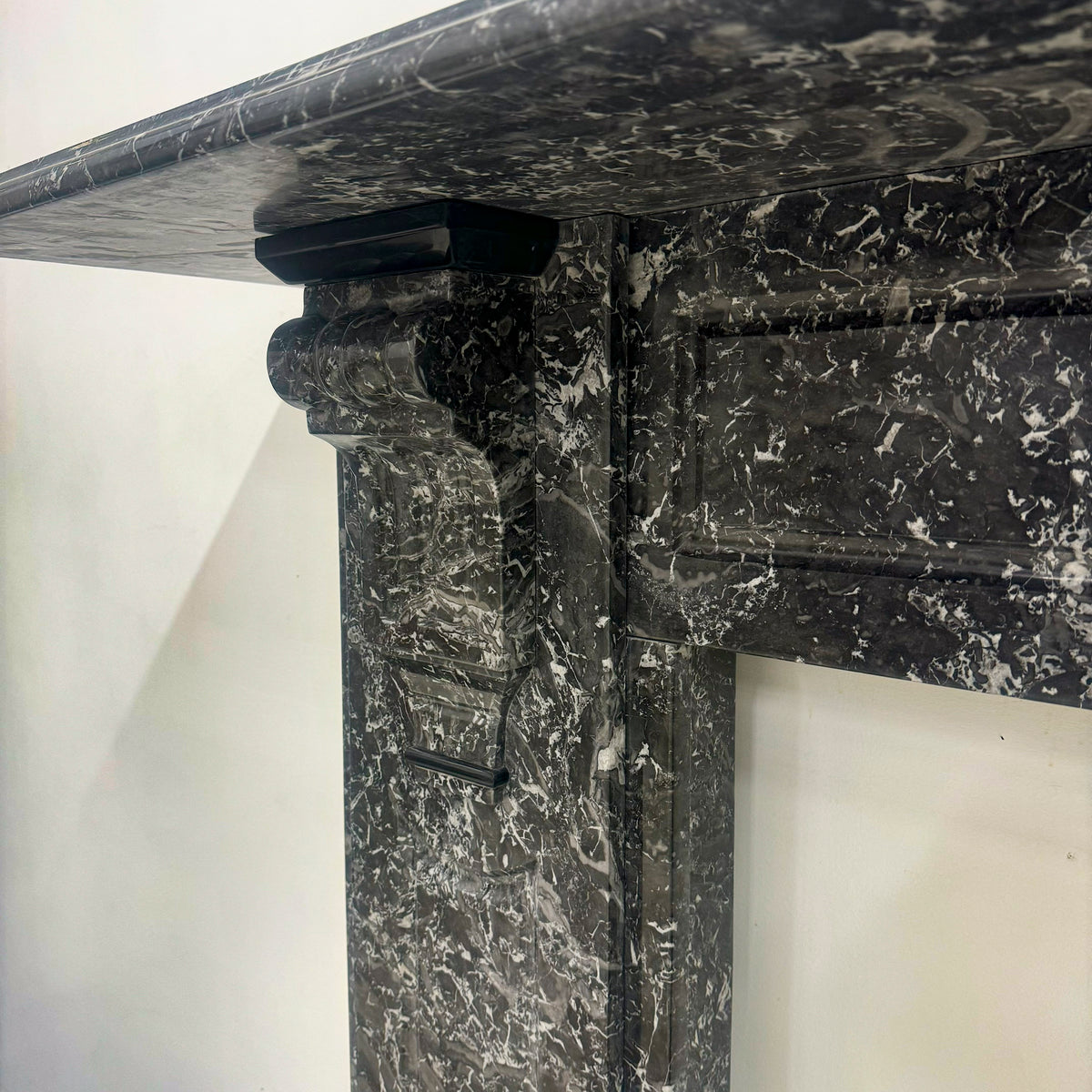 Antique Victorian St Anne&#39;s Marble Fireplace Surround | Pair Available | The Architectural Forum