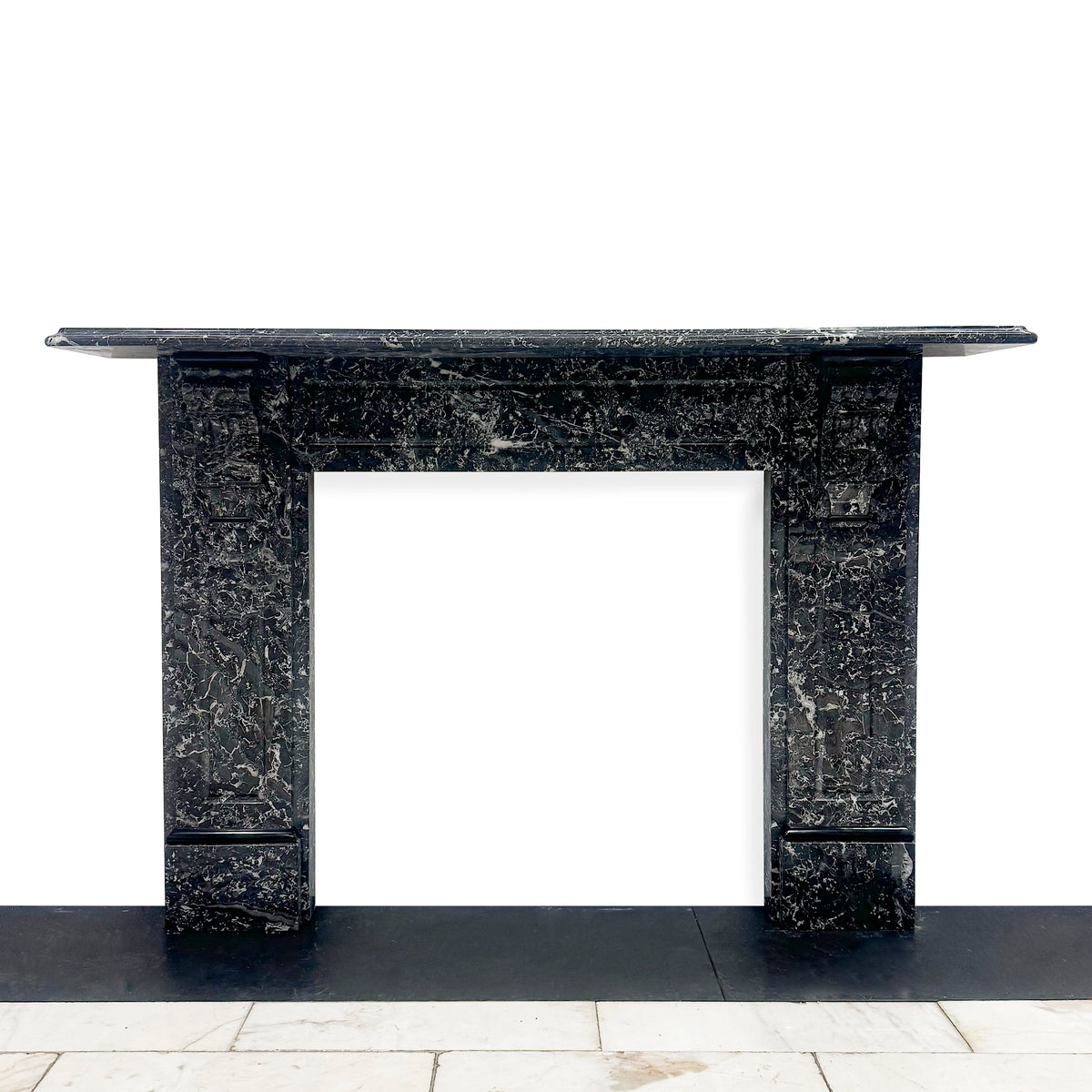 Antique Victorian St Anne&#39;s Marble Fireplace Surround | Pair Available | The Architectural Forum