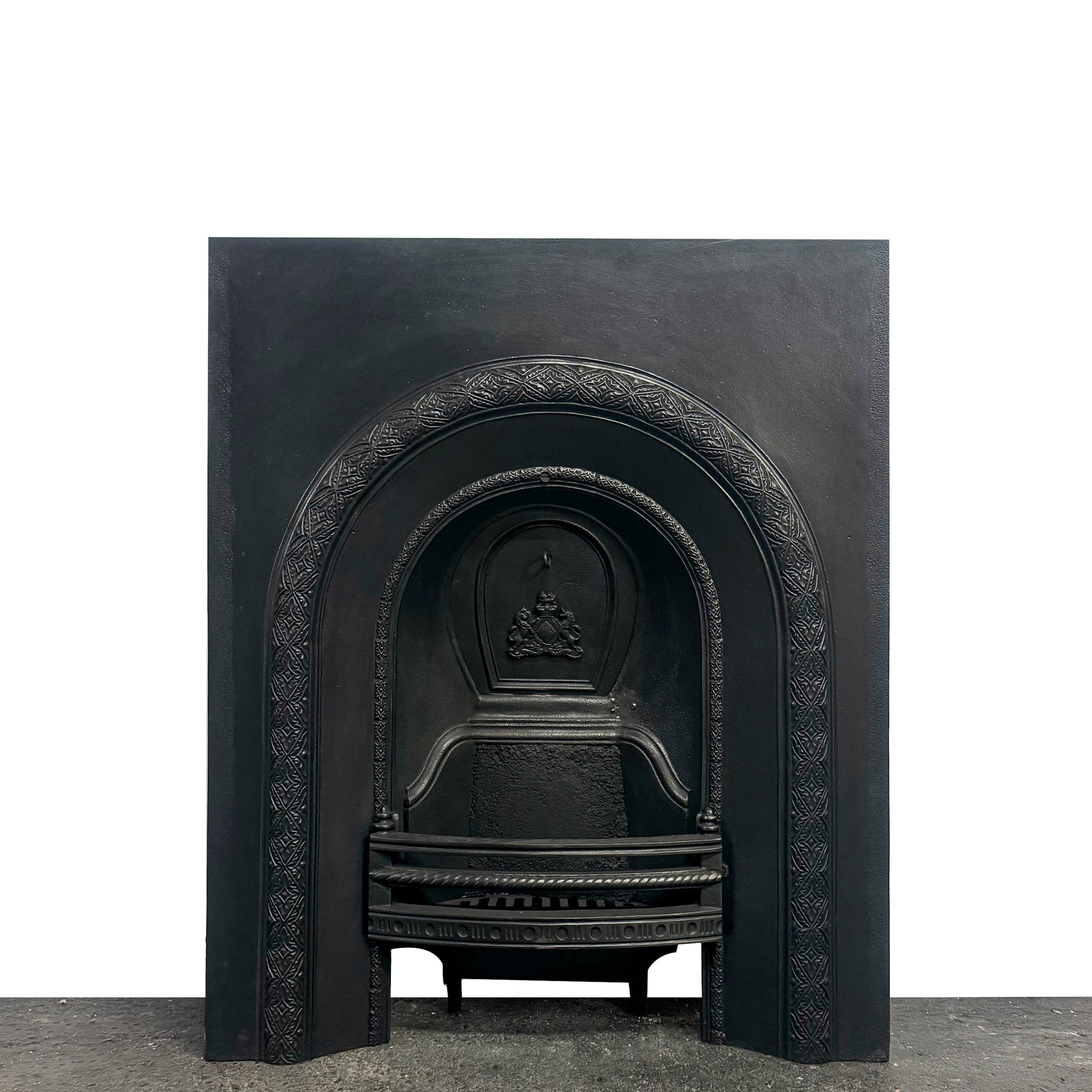 Antique Victorian Cast Iron Arched Insert | The Architectural Forum