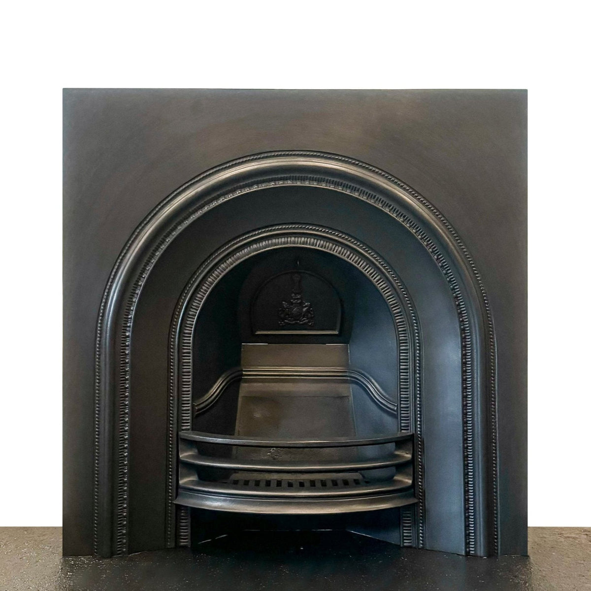 Reclaimed Cast Iron Victorian Style Fireplace Insert | The Architectural Forum