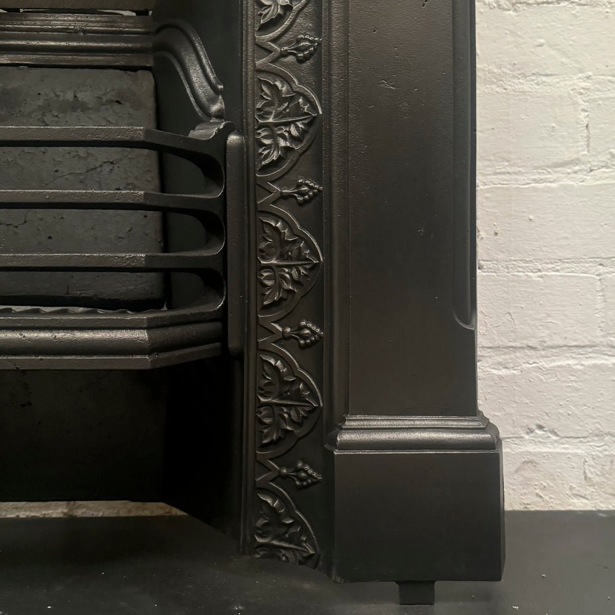 Victorian Cast Iron Arched Combination Fireplace | The Architectural Forum