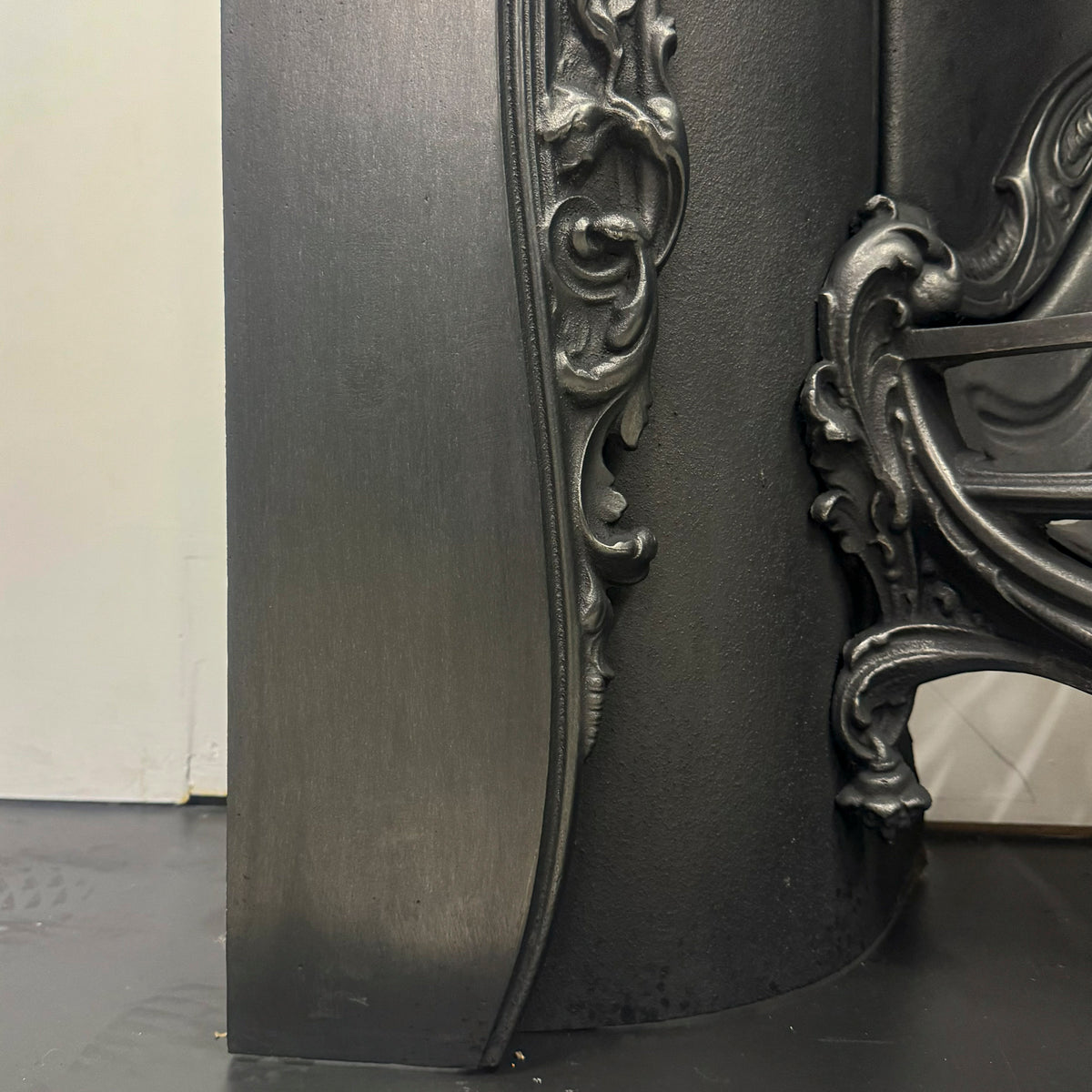 Ornate reclaimed Victorian Style Cast Iron Insert | Pair Available | The Architectural Forum