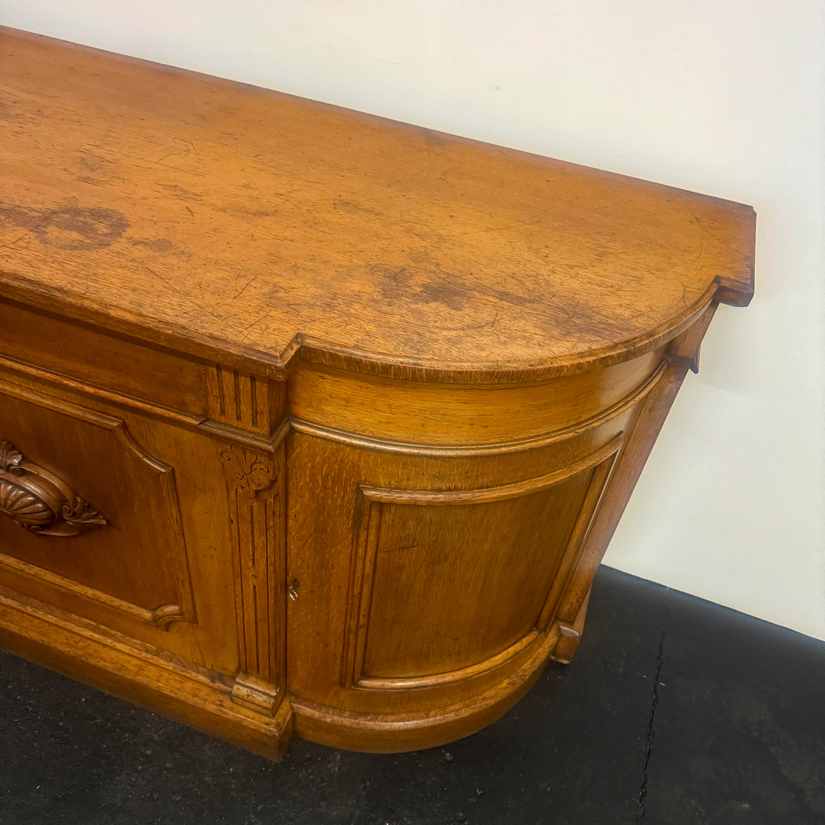 Antique Victorian Oak Wood Sideboard | The Architectural Forum