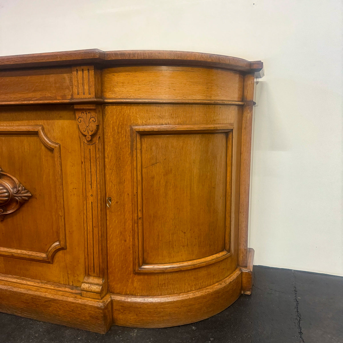 Antique Victorian Oak Wood Sideboard | The Architectural Forum