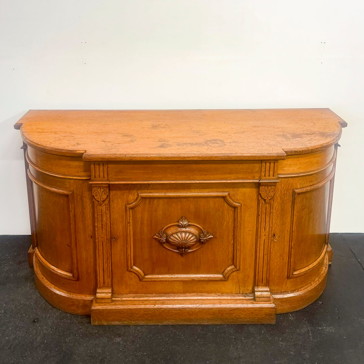 Antique Victorian Oak Wood Sideboard | The Architectural Forum