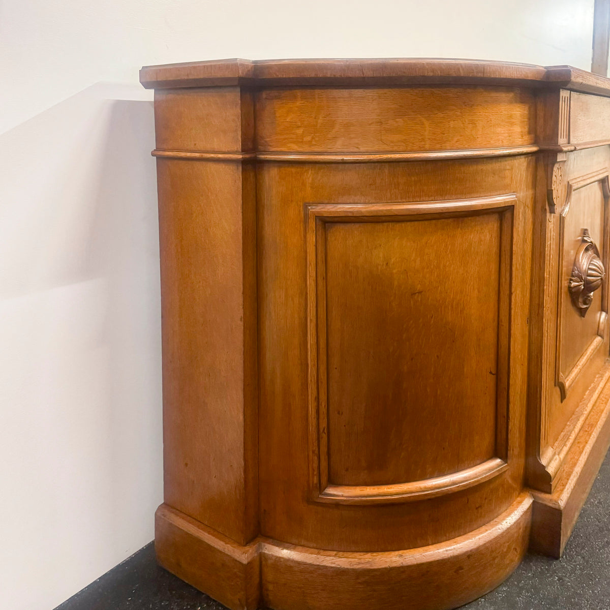 Antique Victorian Oak Wood Sideboard | The Architectural Forum