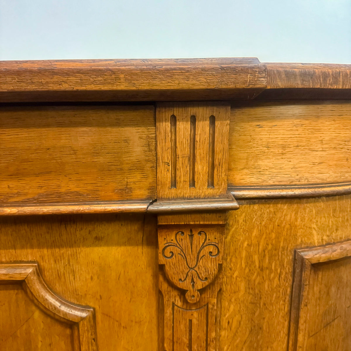 Antique Victorian Oak Wood Sideboard | The Architectural Forum