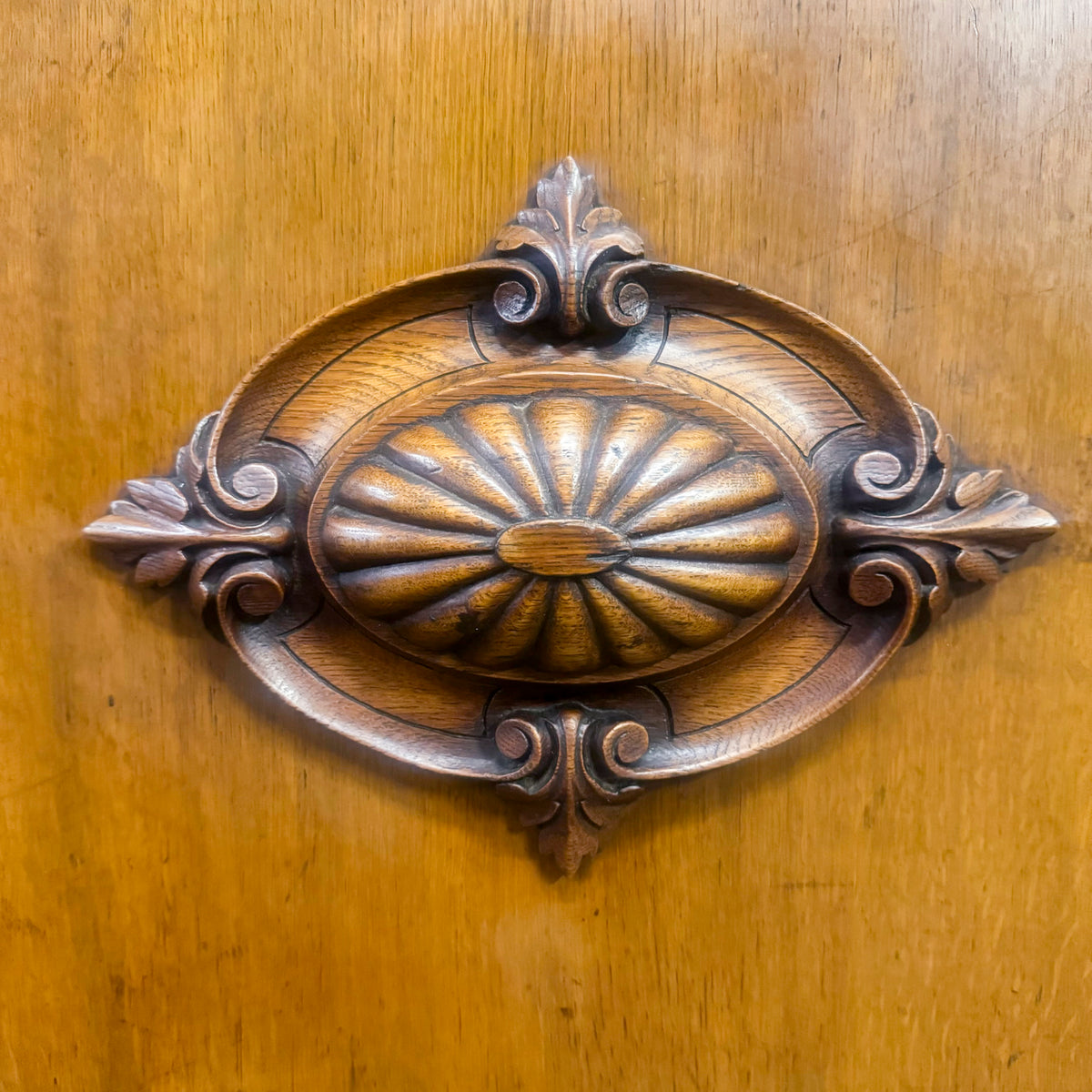 Antique Victorian Oak Wood Sideboard | The Architectural Forum