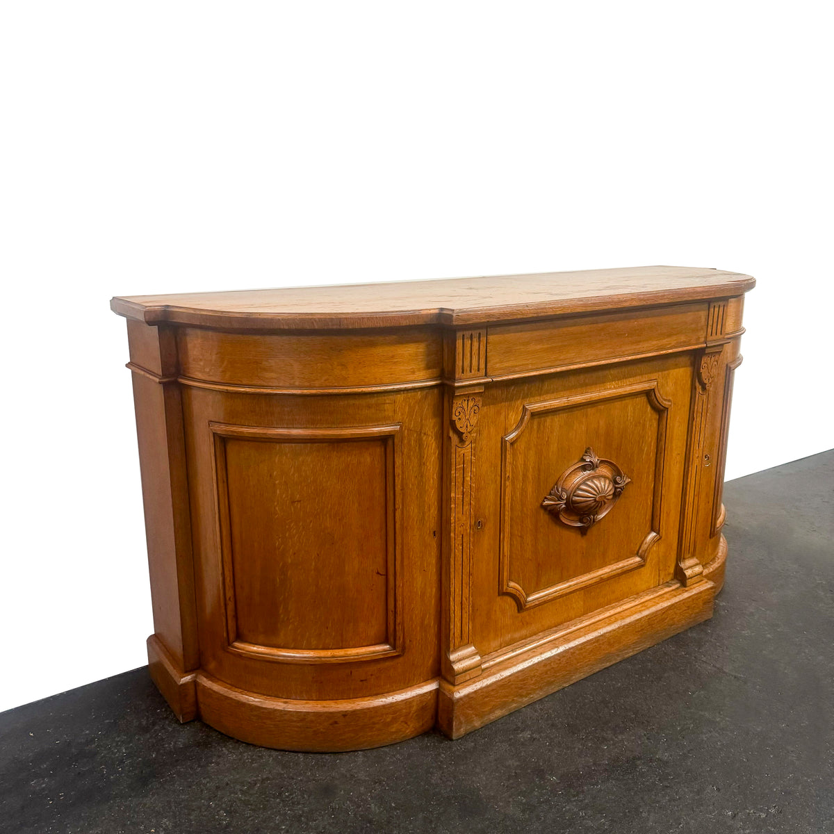 Antique Victorian Oak Wood Sideboard | The Architectural Forum