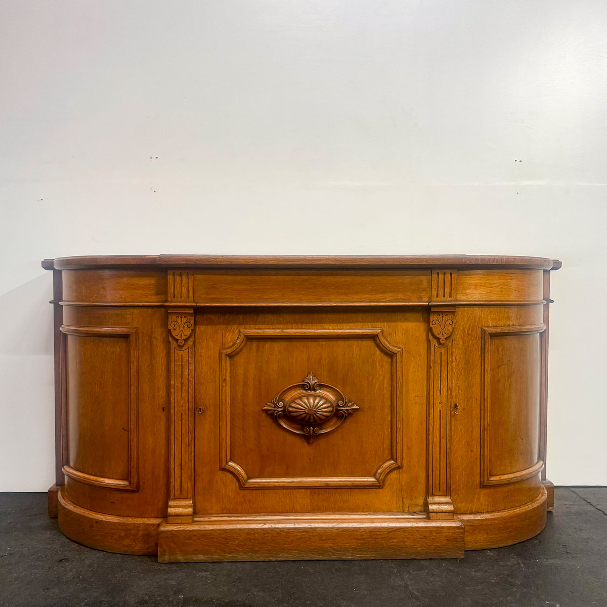 Antique Victorian Oak Wood Sideboard | The Architectural Forum