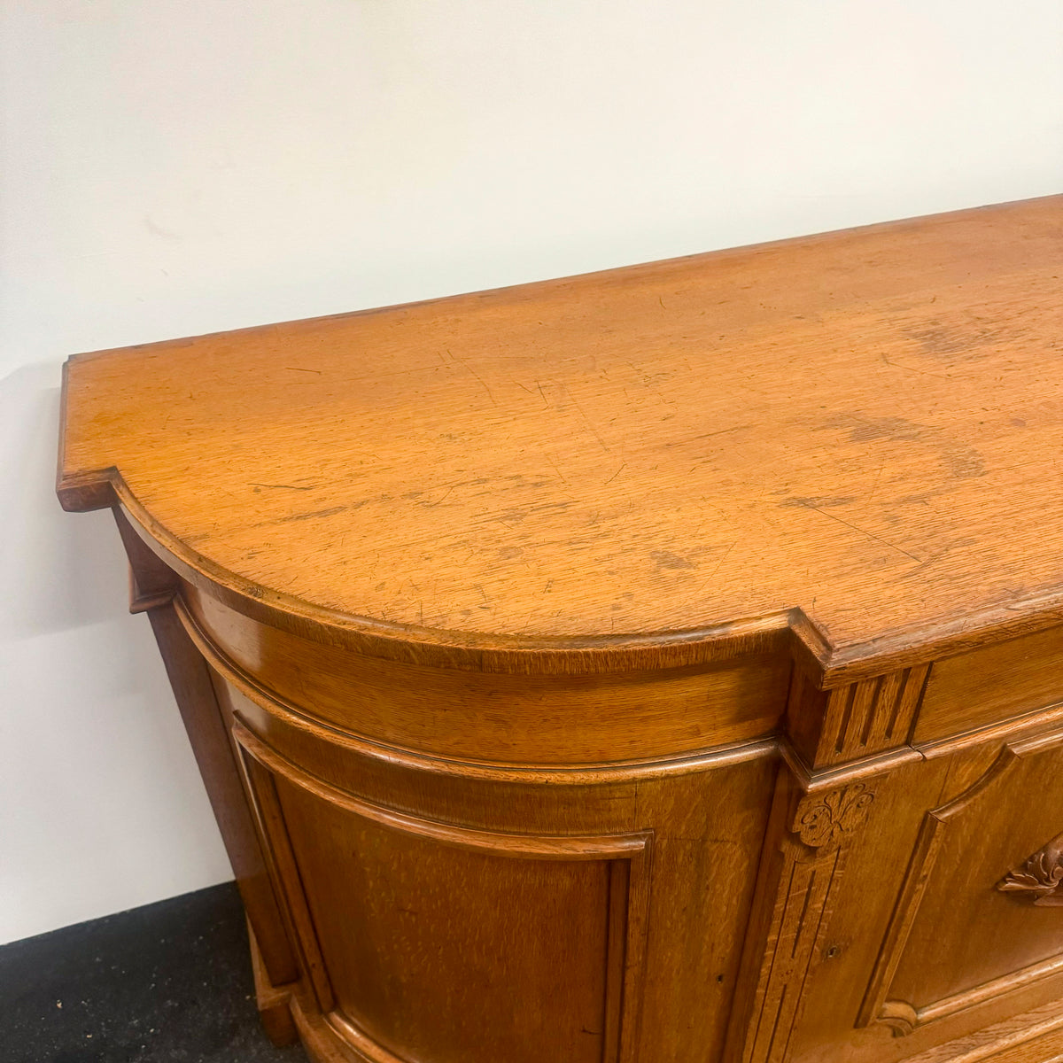 Antique Victorian Oak Wood Sideboard | The Architectural Forum