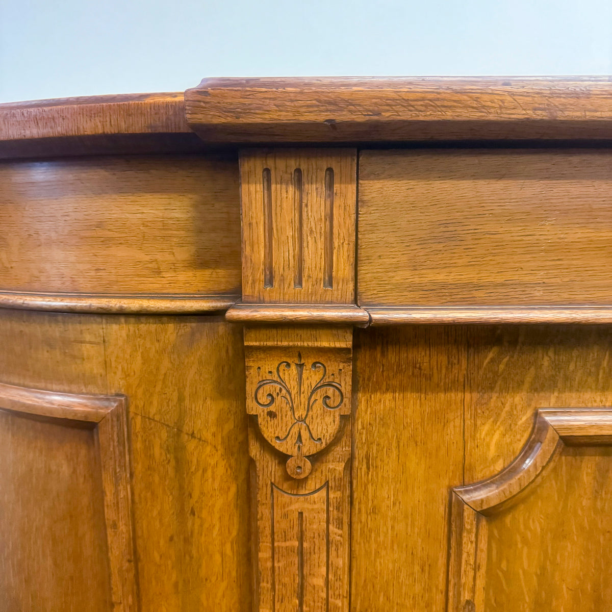 Antique Victorian Oak Wood Sideboard | The Architectural Forum