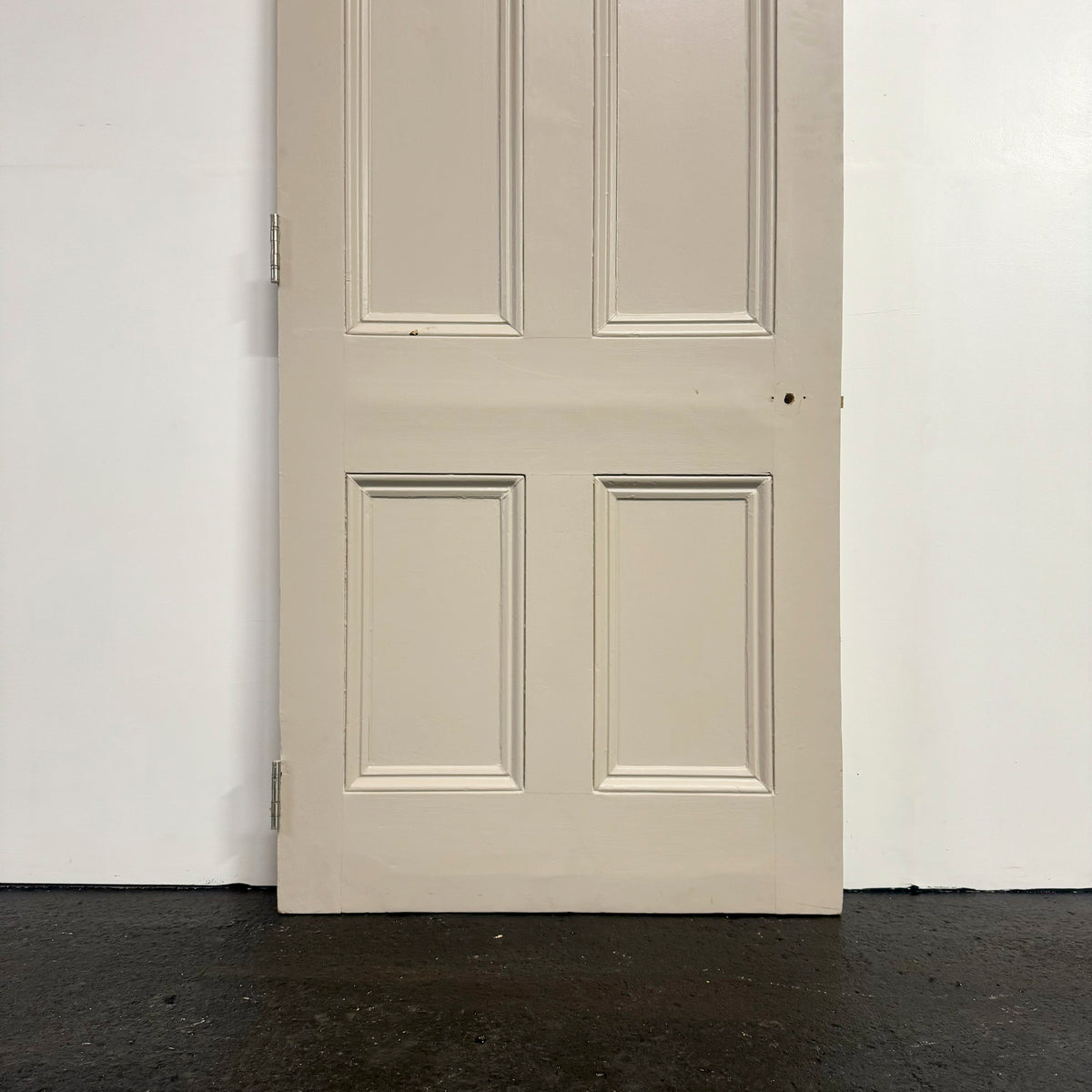 Antique Victorian Pine Door - 209cm x 90.5cm | The Architectural Forum