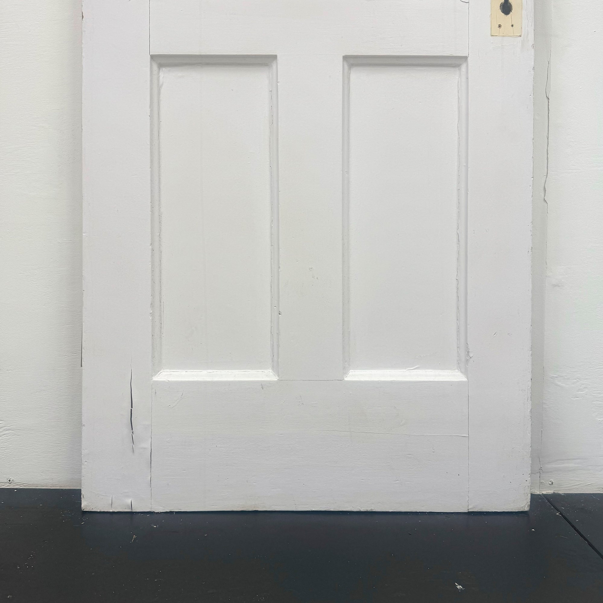 Antique Victorian Pine Door - 191.5cm X 71cm | The Architectural Forum