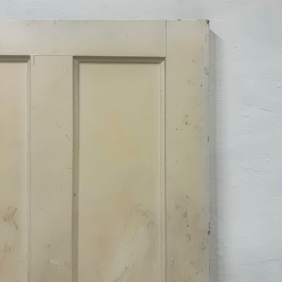 Antique Victorian Pine Door - 196.5cm X 75.5cm | The Architectural Forum